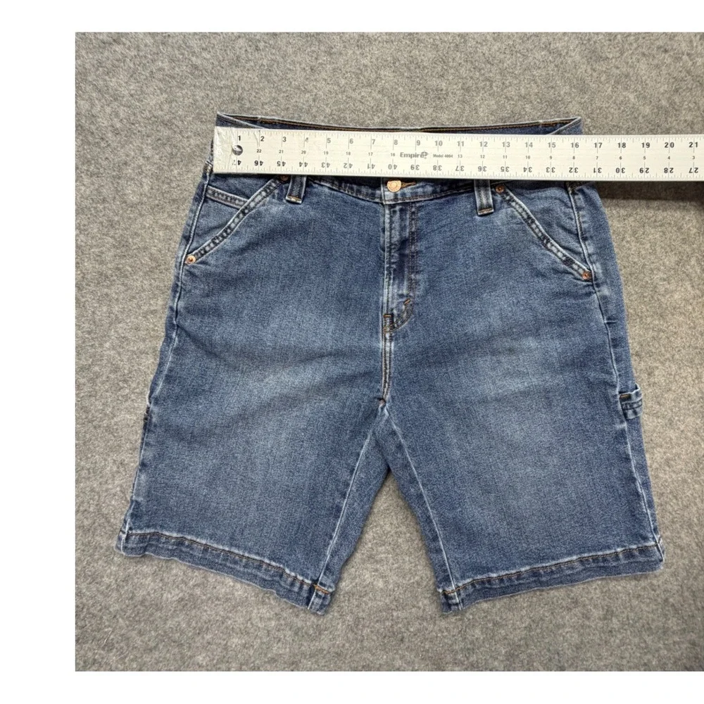 Signature by Levi Strauss Gold Label Mens 32 Carpenter Shorts Denim Blue 57735